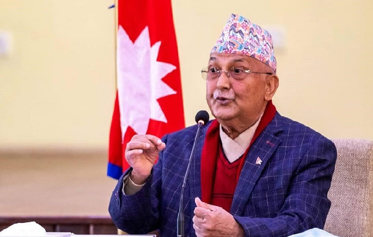 नेपाल गरिबी र पछ्यौटेपनमा रहन सक्दैनः अध्यक्ष केपी ओली