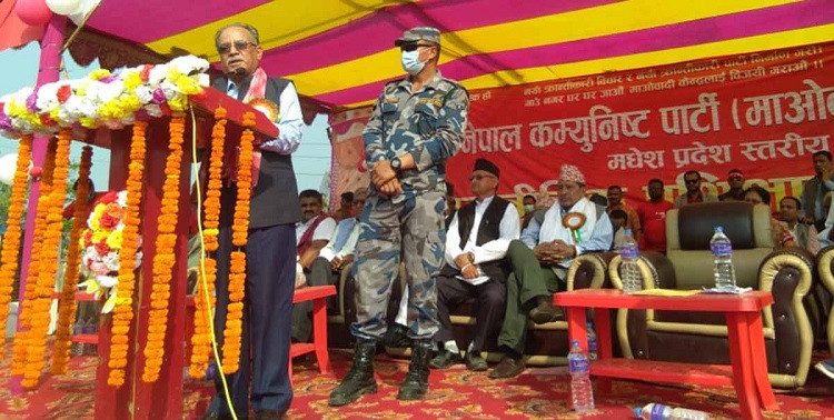प्रतिगमनको खतरा टरेको छैन :  पुष्पकमल दाहाल ‘प्रचण्ड’