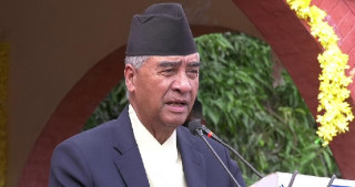 मुलुकको स्थायित्व र स्थिरता आवश्यक भएकोले गठबन्धनका उम्मेदवारलाई जिताउन देउवाको आह्वान