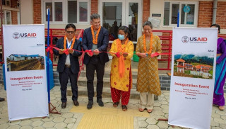 अमेरिकाद्वारा मकवानपुरमा पुनर्निर्मित स्वास्थ्य चौकी उद्घाटन