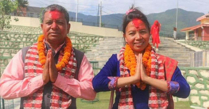 बूढानीलकण्ठ नगरपालिकाको मेयरमा मिठनाराम अधिकारी, उपमेयरमा अनिता लामा विजयी