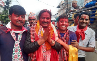 धादिङको नीलकण्ठ १२ को वडा अध्यक्षमा काँग्रेसका उम्मेदवार धर्मराज भण्डारी विजयी
