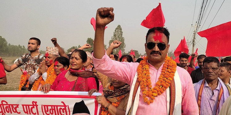 कांग्रेसका केन्द्रीय सदस्य मन्जु खाँडकै वडामा एमालेको जित  