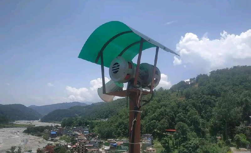 जनधनको क्षति कम गर्न मेलम्ची बजारल गाएतका ठाउँमा पूर्वसूचना प्रणाली