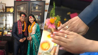 चर्चित गायक कमल खत्री र गायिका मेलिनाबीच इन्गेजमेन्ट