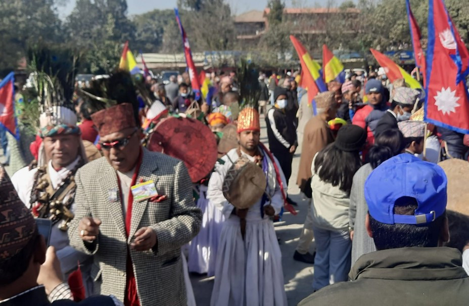 'एकीकरणले  विश्वमानचित्रमा नेपालीको अस्तित्व सम्भव' : अध्यक्ष लिङ्देन