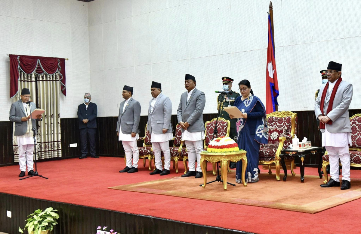 नवनिर्वाचित सभामुख देवराज घिमिरेद्धारा पद तथा गोपनियताको शपथग्रहण