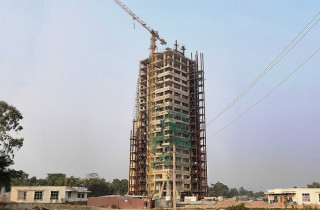 ओलीको परिकल्पनामामा बनेको धरहराभन्दा अग्लो ‘दमक भ्यू टावर’