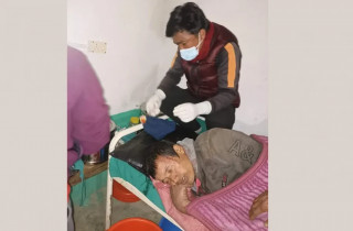 भूकम्पपछि बाजुरामा ढुङ्गाले लागेर एक महिलाको मृत्यु, २५ घरमा क्षति