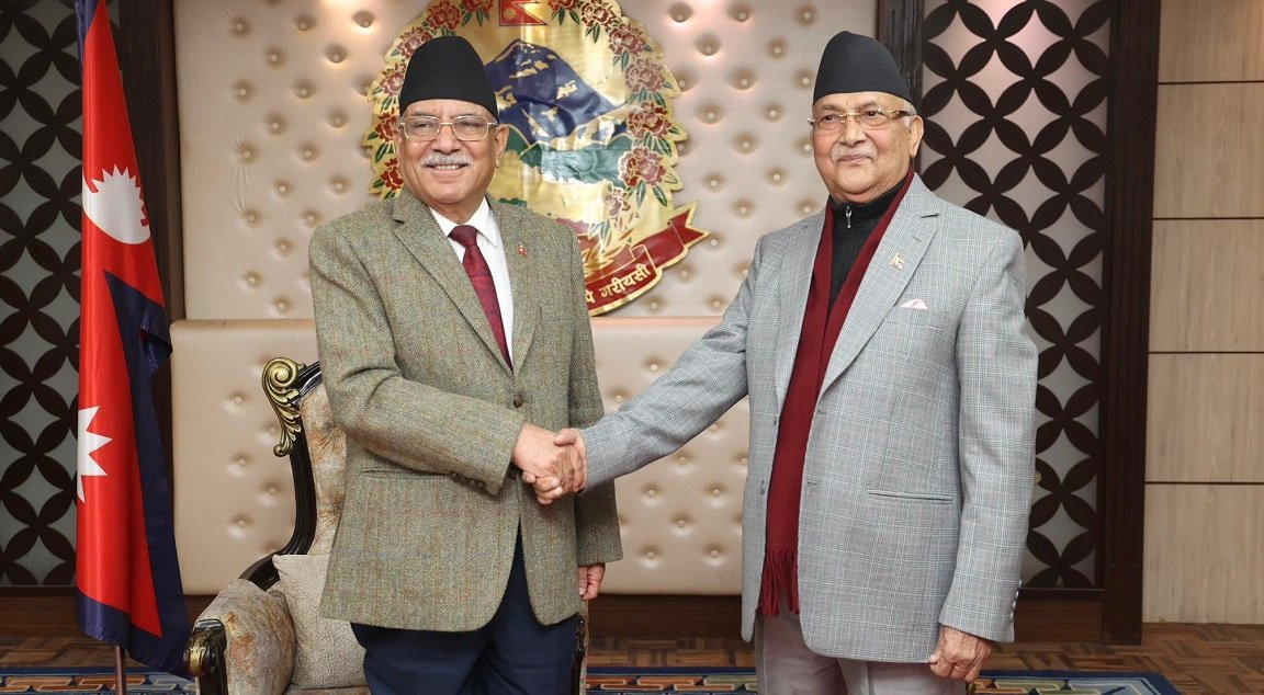पाँचै वर्ष प्रधानमन्त्री हुने दाउमा प्रचण्ड