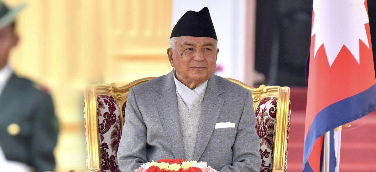 'लोकतान्त्रिक संस्था बलियो नहुँदा नागरिकका विश्वास धर्मराउन सक्छ' : राष्ट्रपति पौडेल