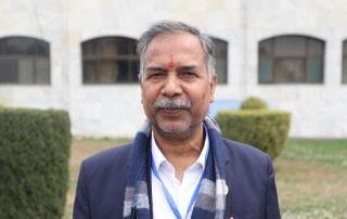 नवनिर्वाचित उपराष्ट्रपति यादवले पद तथा गोपनीयताको शपथ लिँदै
