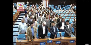 एमालेद्वारा प्रतिनिधिसभा बैठक अवरोध