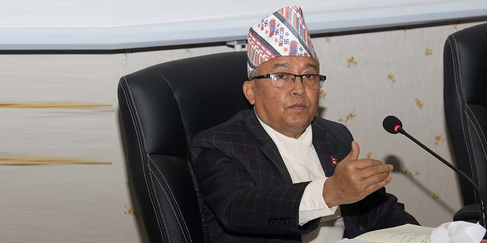 'सरकारले जिल्ला निर्वाचन कार्यालय हटाउने निर्णय तत्काल सच्याउनु पर्छ' : प्रमुख निर्वाचन आयुक्त थपलिया