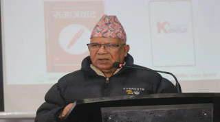 'पुष्पलालको योगदानलाई युवा पंक्तीमा पुयाउनुपर्छ' : अध्यक्ष नेपाल