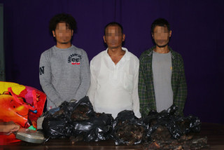 १७ किलो चित्तलको सुकुटीसहित तीनजना पक्राउ
