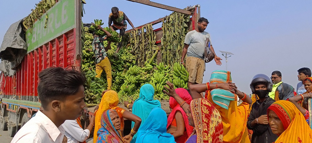 छठका लागि चार करोडको केरा आयात