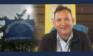 राष्ट्रिय आधारभूत विद्यालय सुधार्दै, प्रधानाध्यापक प्रदीपकुमार कार्की