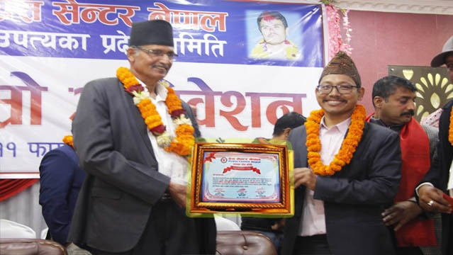 जनपक्षीय पत्रकार धनन्जय बुढालाई गाेविन्द शर्मा पत्रकारिता पुरस्कार