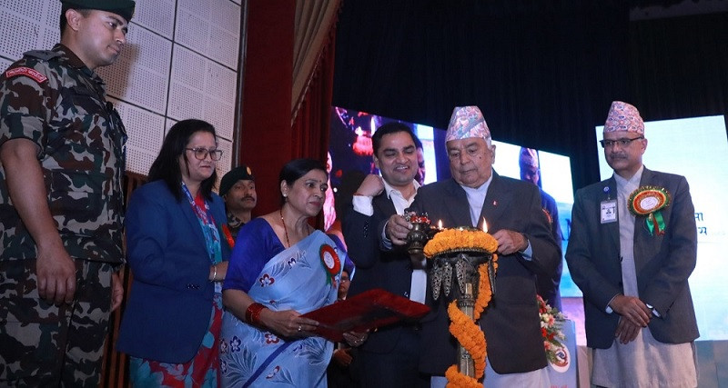 दक्ष जनशक्ति विदेशिनु चिन्ताको विषय  राष्ट्रपति पौडेल