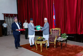 सरकारी कारोबारमा हरेक वर्ष बेरुजु बढ्दै जानु सुशासनका लागि चुनौतीपूर्ण : राष्ट्रपति