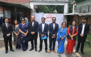 रवि  लामिछानेलाई  भेट्न नक्खु कारागार पुगे रास्वपाका ९ जना उम्मेदवार