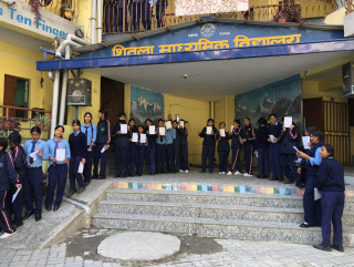शितला माध्यमिक विद्यालयमा दन्त स्वास्थ्य शिविर सम्पन्न