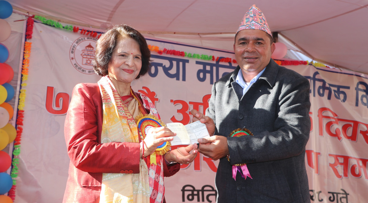 कन्या माध्यमिक विद्यालयको बार्षिक उत्सब भब्य रुपमा संम्पन ( फोटोफिचर )